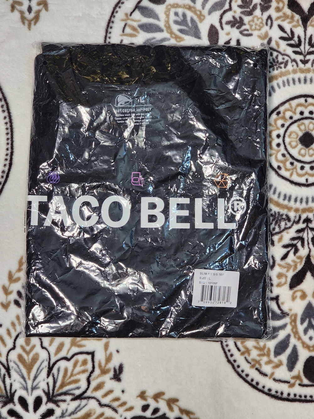 Taco Bell Men's Short Sleeve Tee - Black
